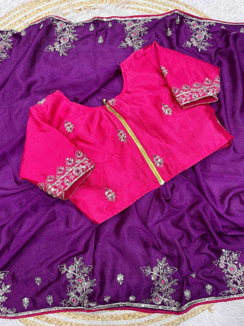 YNF Wholesale Chinon Festive Sarees RIN230 659 | Surat Manufacturer
