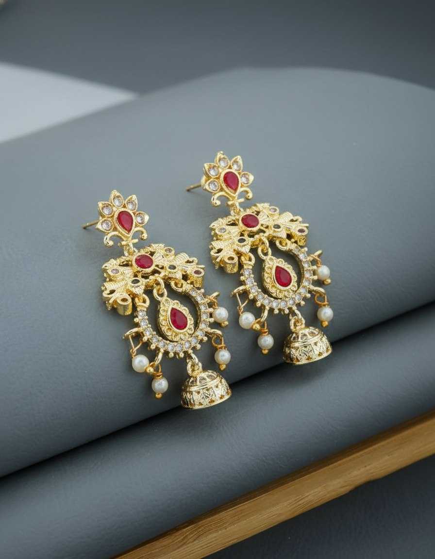 YNF Wholesale Fancy Fancy Earrings KESH191 EARRING | Surat Manufacturer