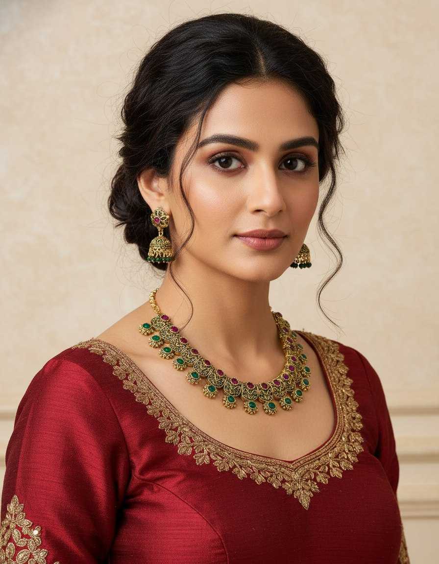 YNF Wholesale Fancy Necklaces Set KESH191 NECKLACE SET | Surat Manufacturer
