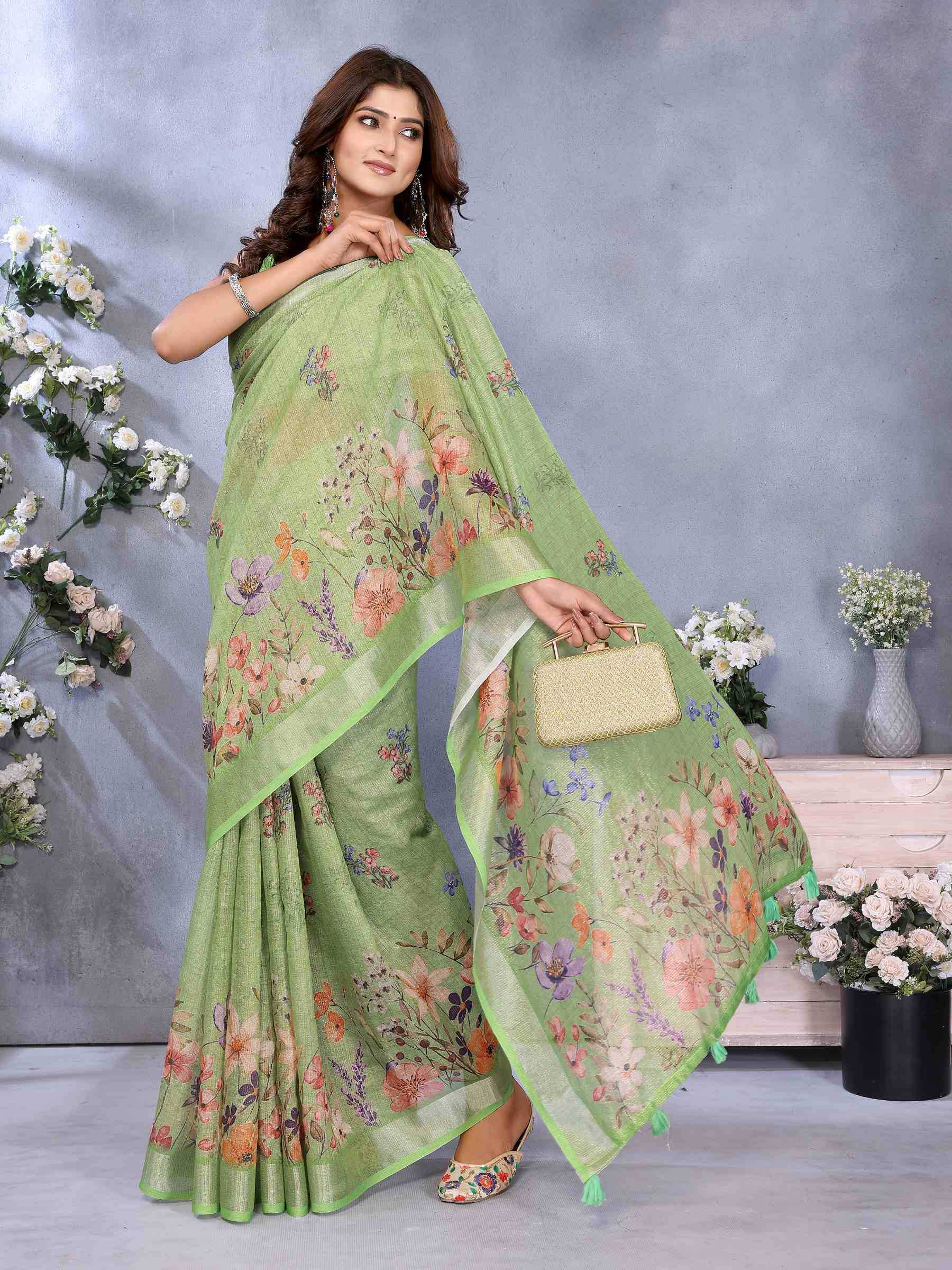 YNF Wholesale Fancy Festive Sarees KESH553 412 | Surat Manufacturer