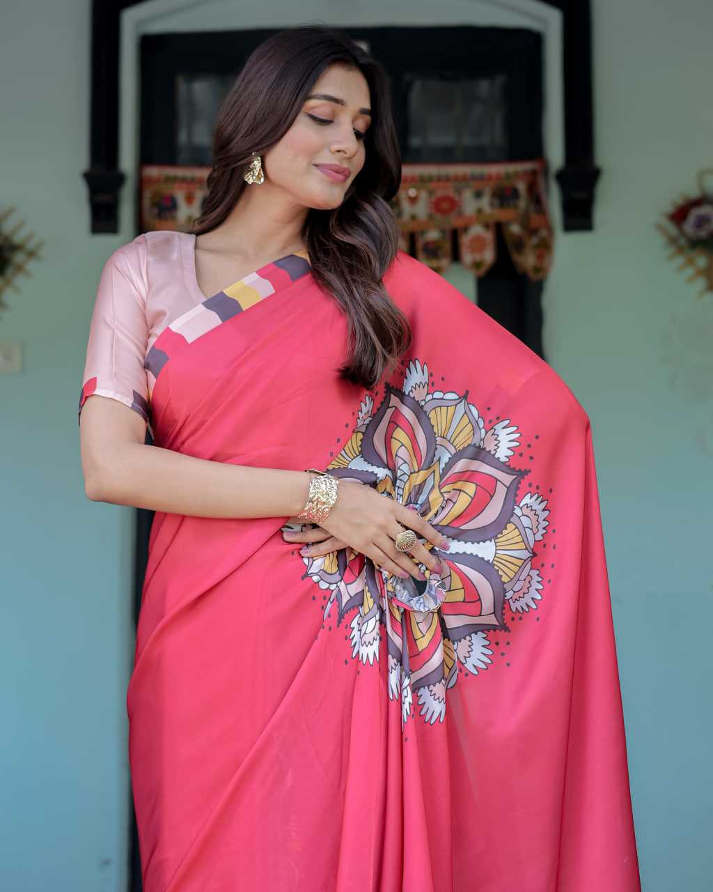 YNF Wholesale Fancy Designer Sarees KESH719 125 | Surat Manufacturer