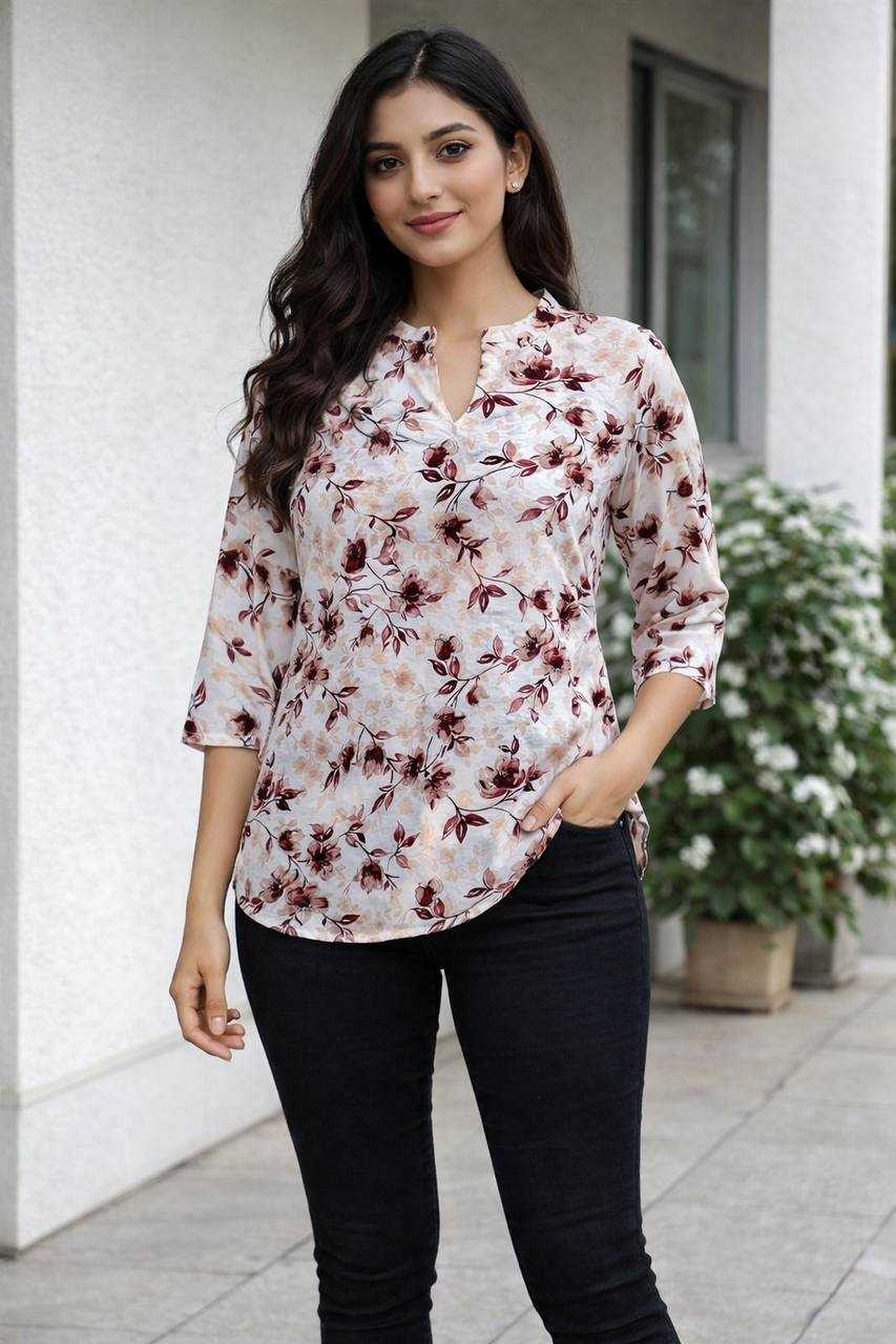 YNF Wholesale Faux Georgette Workwear Kurtis KESH175 Westutn | Surat Manufacturer