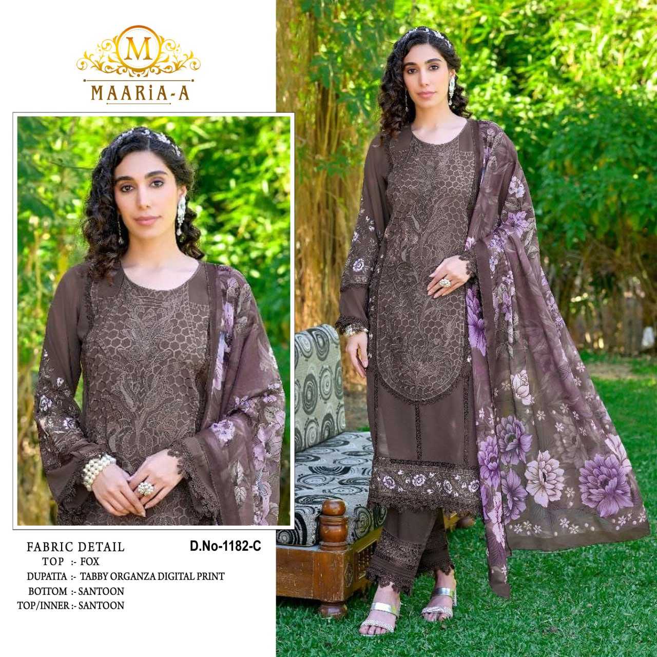 YNF Wholesale Faux Georgette Embroidered Kurtis KESH704 MAARIA 1183 | Surat Manufacturer