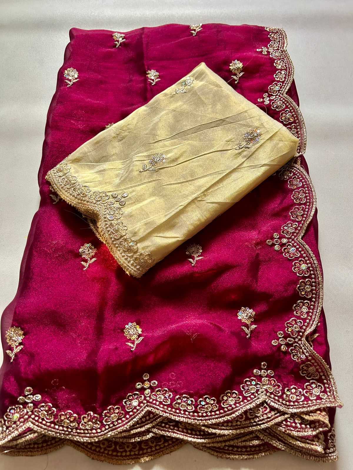 YNF Wholesale FENDY Satin Sequence Sarees KESH721 Dual Shaded | Surat Manufacturer