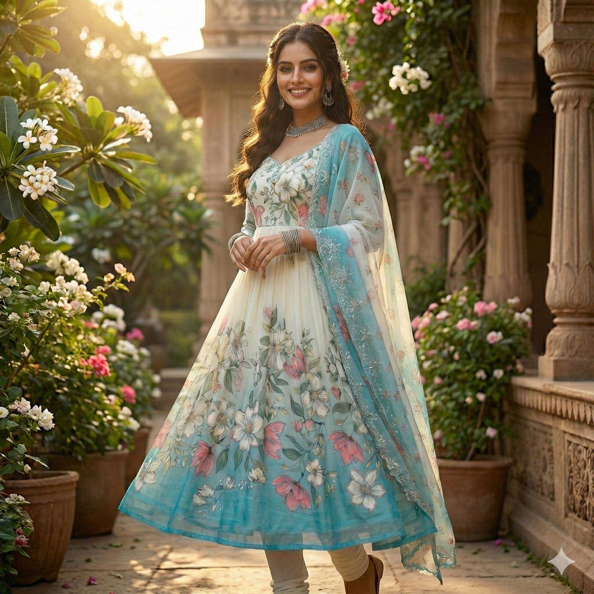 YNF Wholesale Georgette Evening Dresses KESH210 2473 | Surat Manufacturer