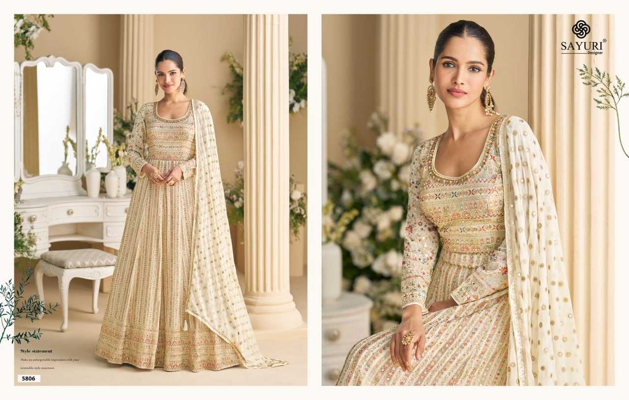 YNF Wholesale Georgette Georgette Kurti KESH704 SAYURI PARAMPARA 5806 | Surat Manufacturer
