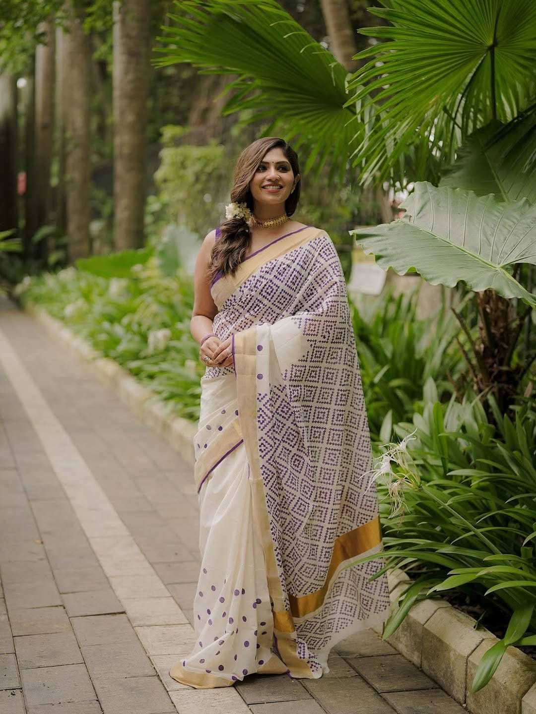 YNF Wholesale Linen Printed Sarees KESH682 Zari | Surat Manufacturer