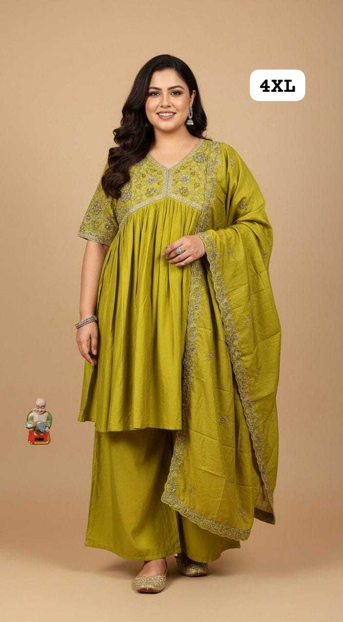 YNF Wholesale Muslin Alia Cut Suits KESH594 RAVISHA | Surat Manufacturer
