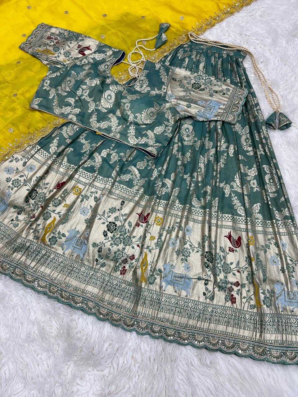 YNF Wholesale Paithani Silk Traditional Lehenga KESH699 Vasudha | Surat Manufacturer