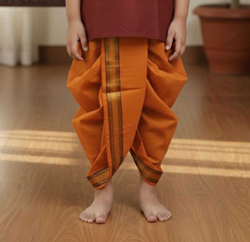 YNF Wholesale Silk Kids Dhoti Kurta KESH650 kidos | Surat Manufacturer