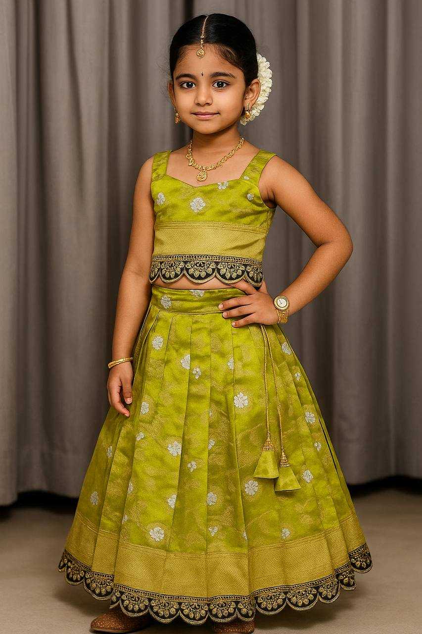 YNF Wholesale Soft Silk Kids Lehenga Choli KESH709 11 | Surat Manufacturer
