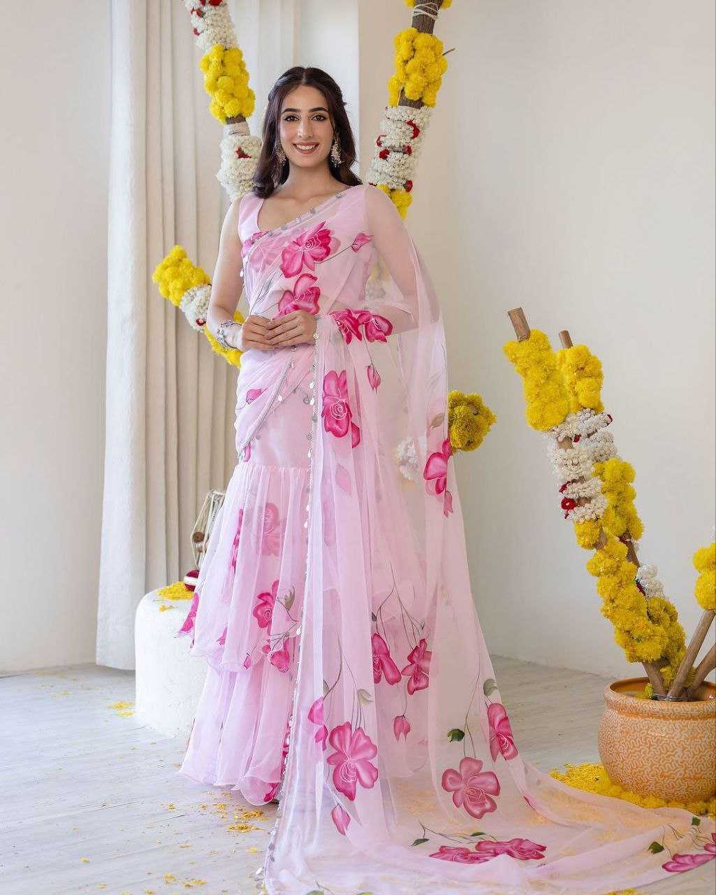 YNF Wholesale Tabby Silk Printed Sarees KESH591 145 | Surat Manufacturer