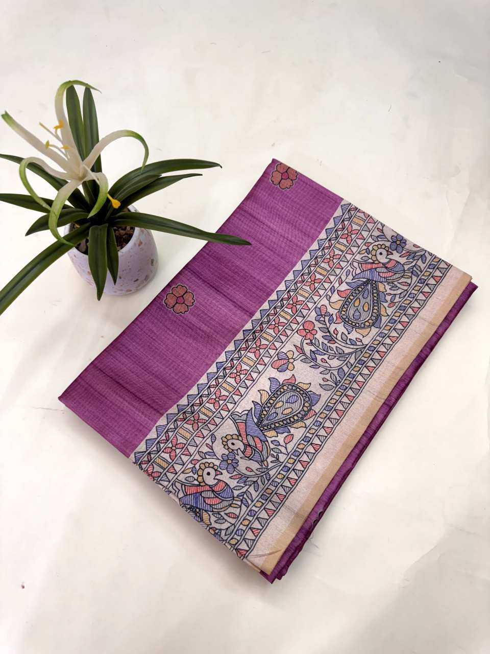 YNF Wholesale Tussar Silk Indian Sarees KESH532 116 | Surat Manufacturer