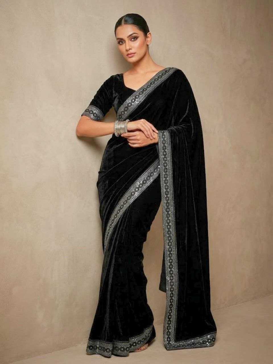 YNF Wholesale Velvet Fancy Sarees KESH588 6047 | Surat Manufacturer