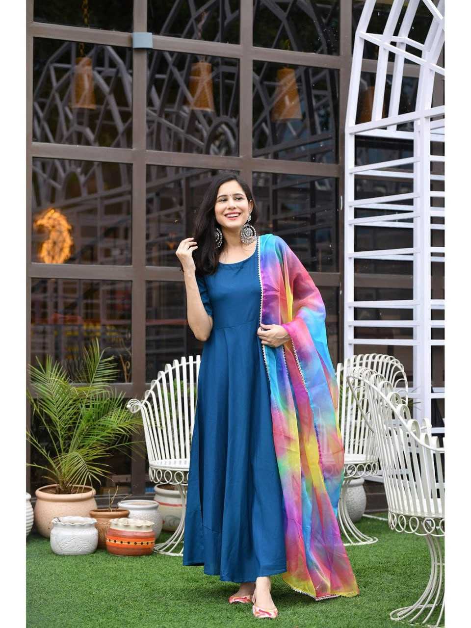 YNF Wholesale Astha Silk Fancy Gowns RIN207 3040 | Surat Manufacturer