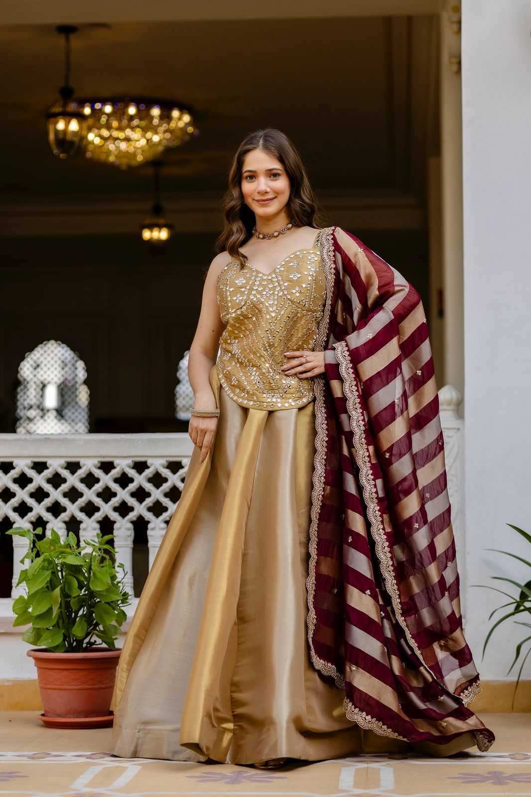 YNF Wholesale Banarasi Soft Silk Designer Lehenga KESH530 40 | Surat Manufacturer