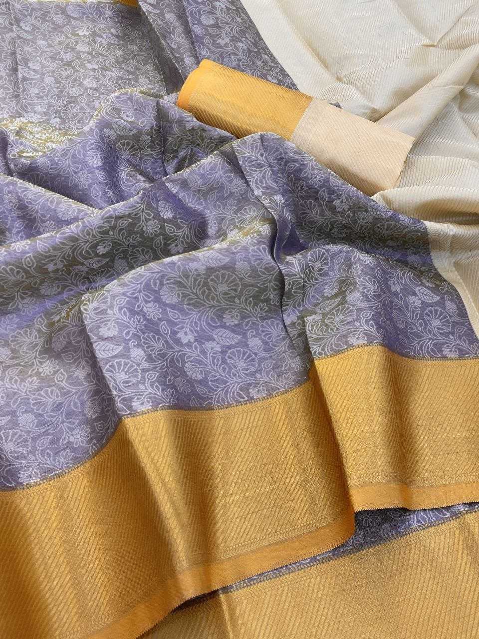 YNF Wholesale Banarasi Warm silk Tissue Silk Saree RIN216 Snehzala | Surat Manufacturer