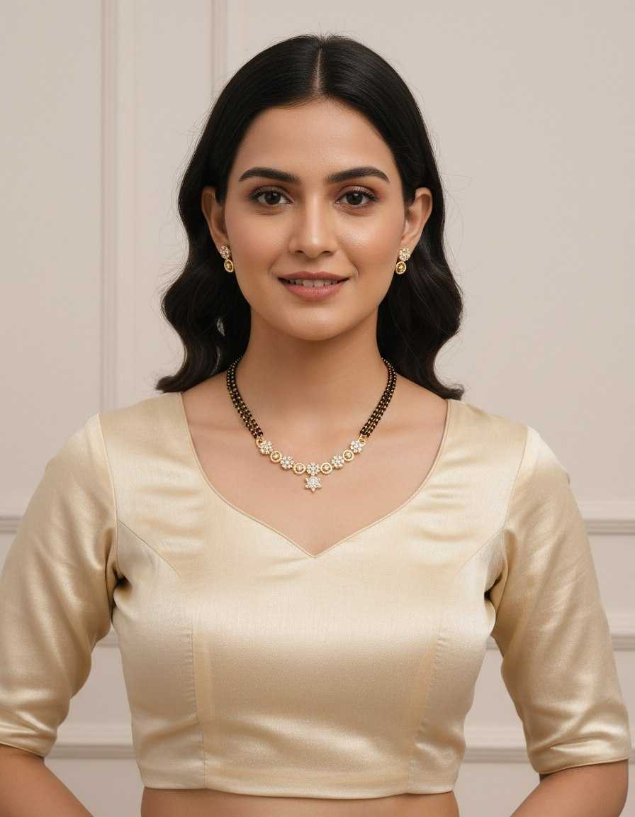 YNF Wholesale Brass Mangalsutras KESH191 1 | Surat Manufacturer
