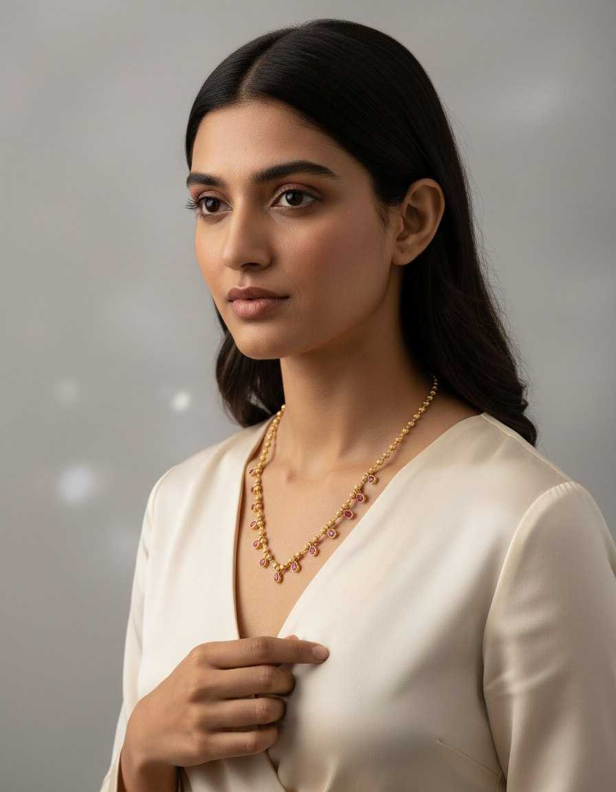 YNF Wholesale Brass Mangalsutras KESH191 1 | Surat Manufacturer