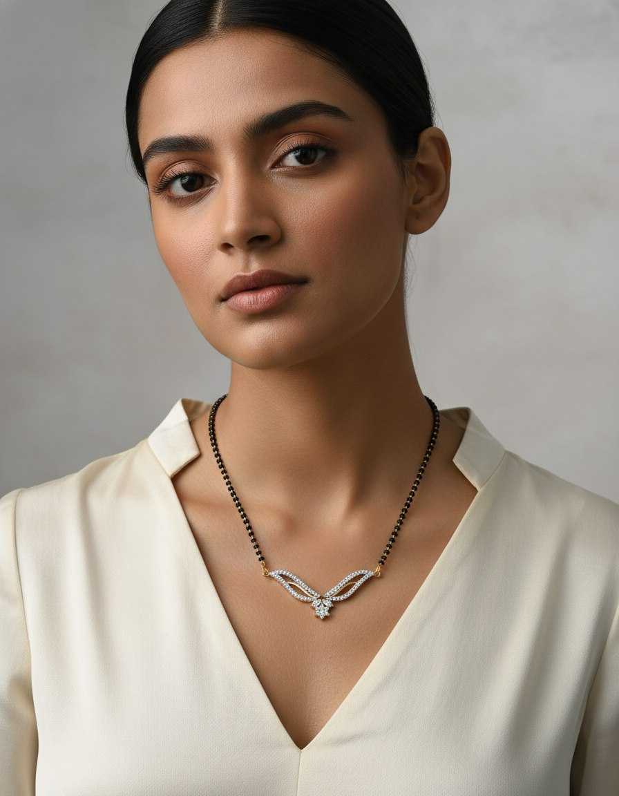 YNF Wholesale Brass Mangalsutras KESH191 BITTU | Surat Manufacturer