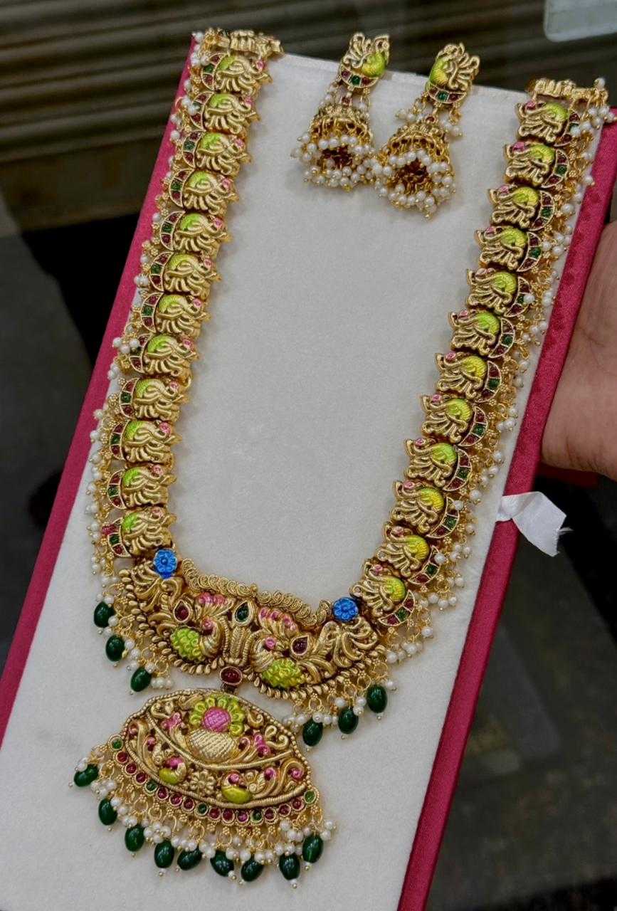 YNF Wholesale Brass Fancy Earrings KESH494 1 | Surat Manufacturer