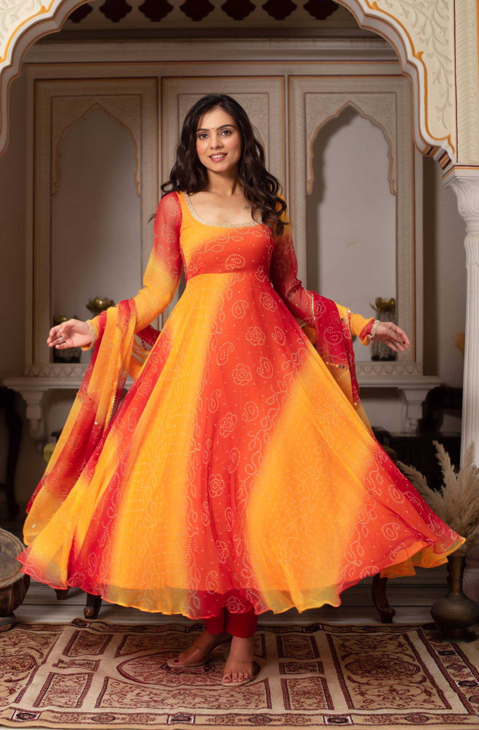 YNF Wholesale Chiffon Georgette Bollywood Style Gowns KESH513 561 | Surat Manufacturer