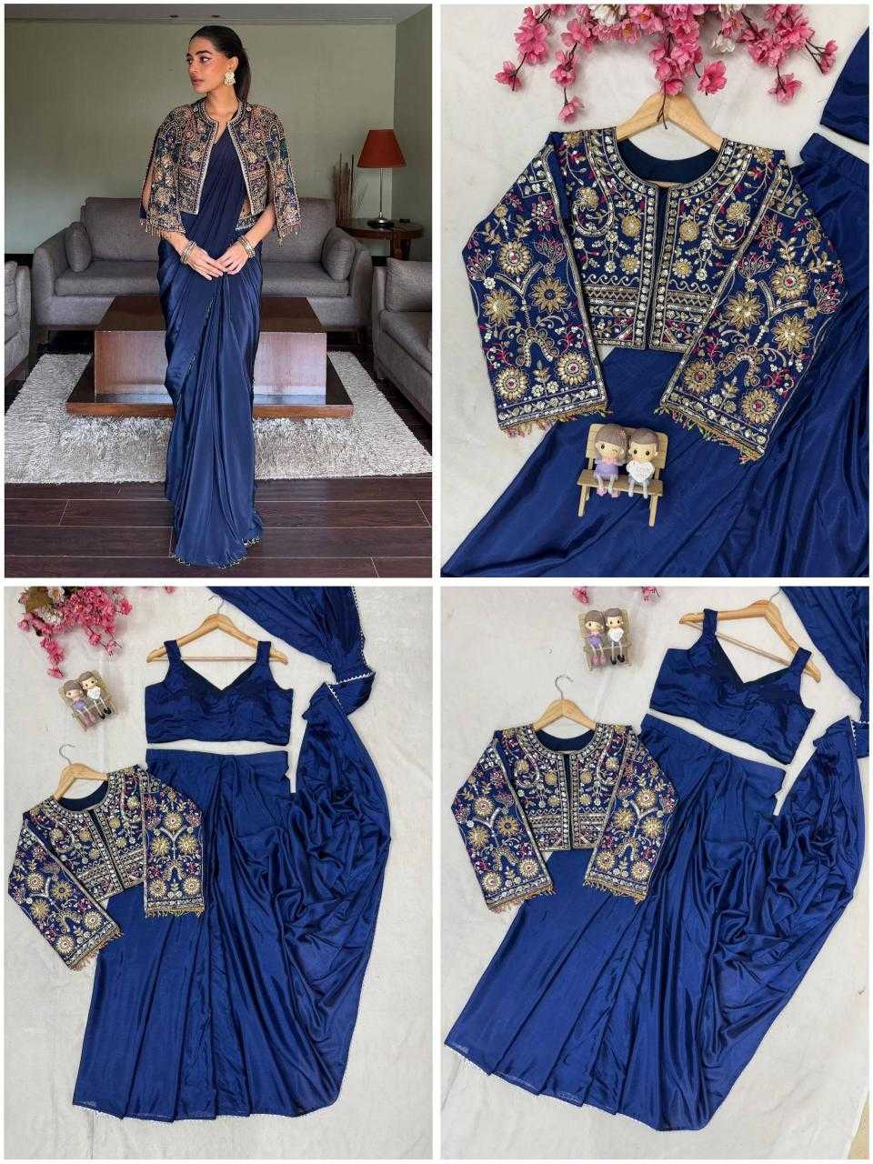 YNF Wholesale Chinon Silk Party Wear Sarees KESH492 229 | Surat Manufacturer
