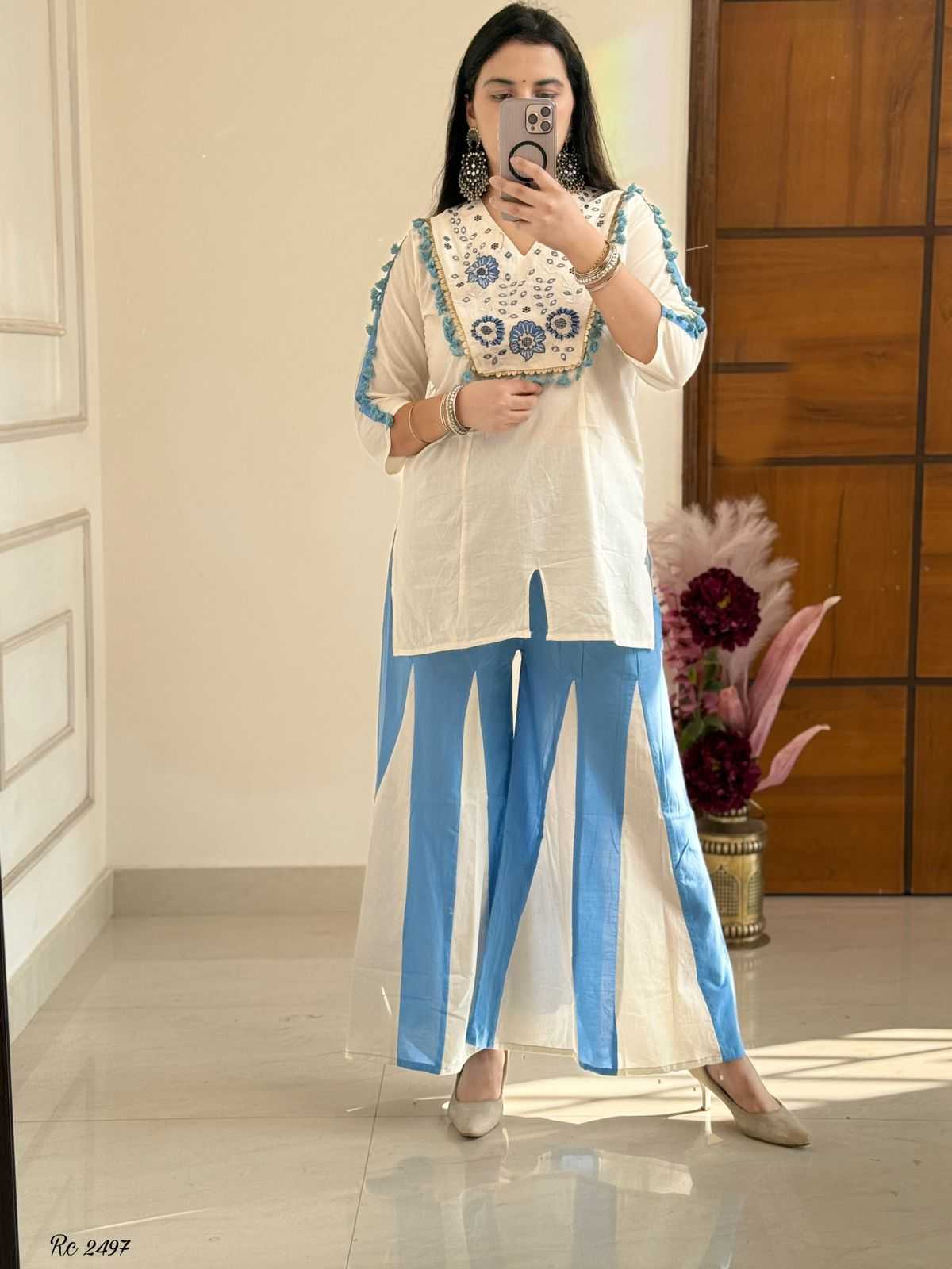 YNF Wholesale Cotton Festive Kurtis KESH684 MINA | Surat Manufacturer