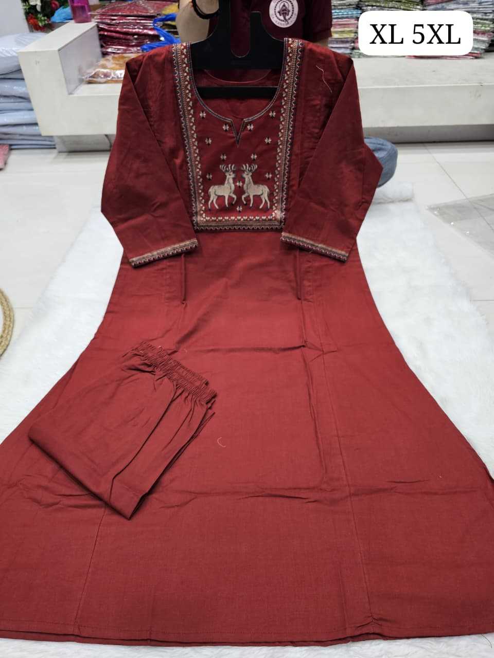 YNF Wholesale Cotton Embroidery Suits KESH720 AND | Surat Manufacturer