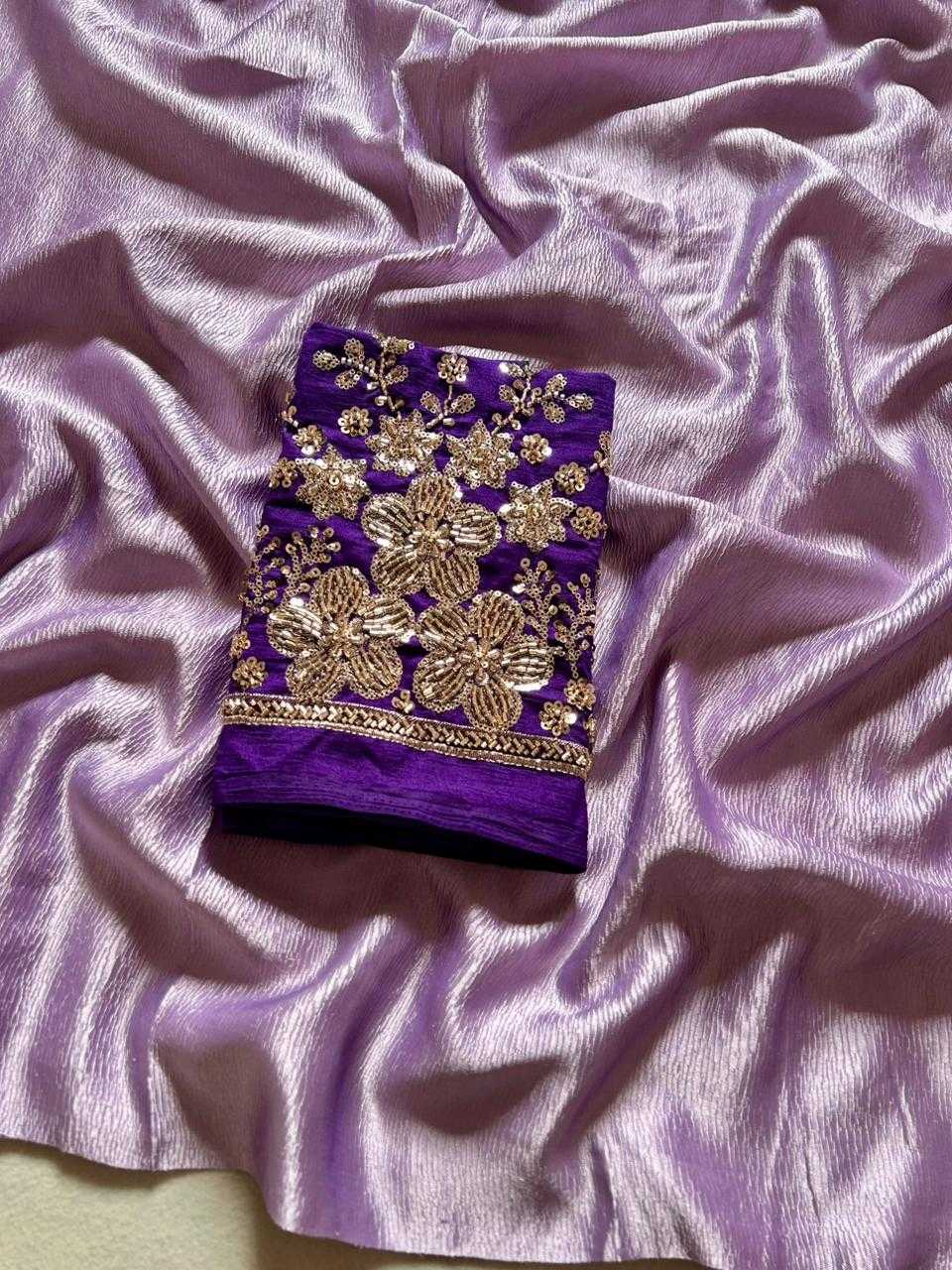 YNF Wholesale Crepe Crape Satin Sarees KESH622 167 | Surat Manufacturer