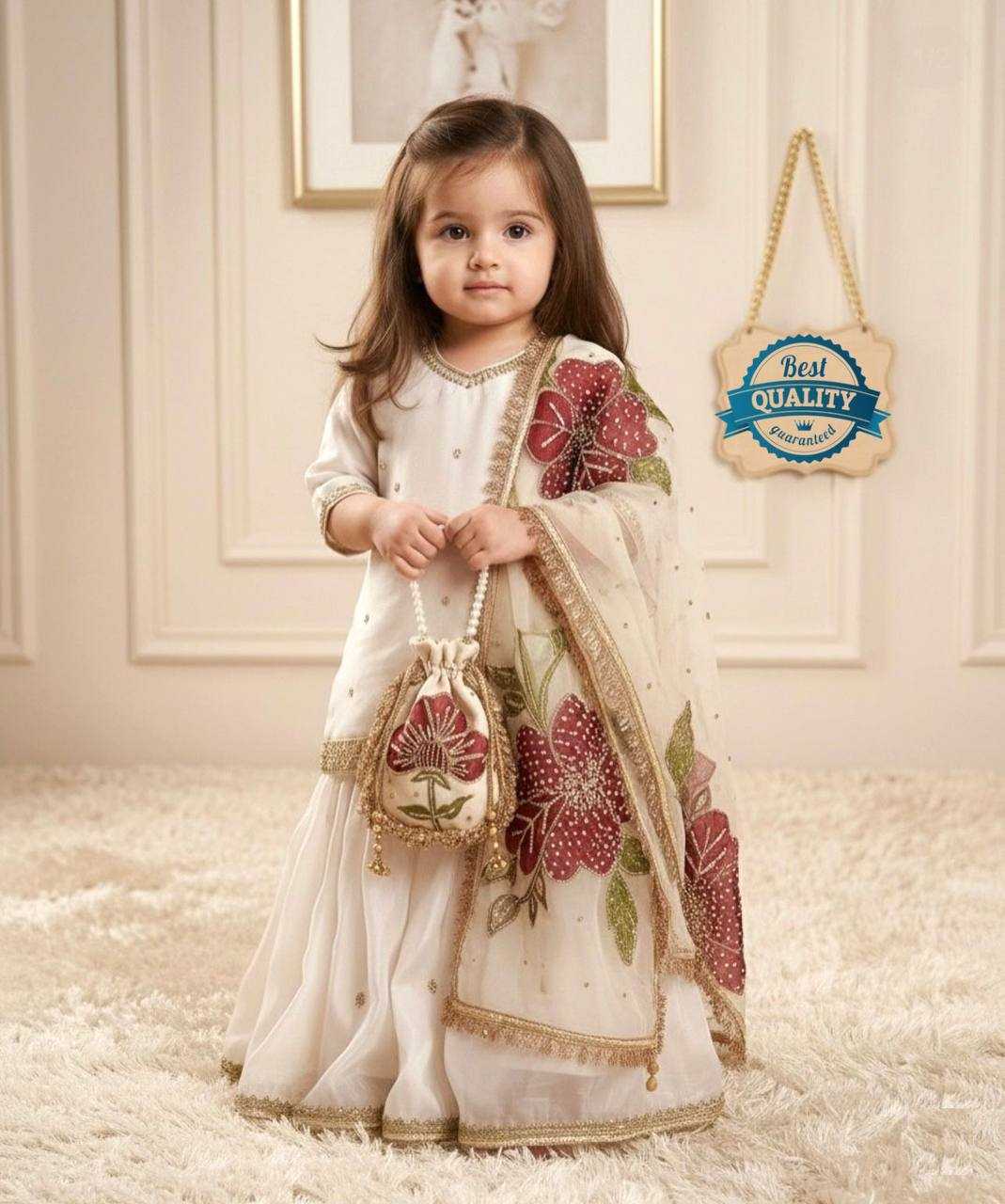 YNF Wholesale Fancy Kids Sharara KESH415 241 | Surat Manufacturer