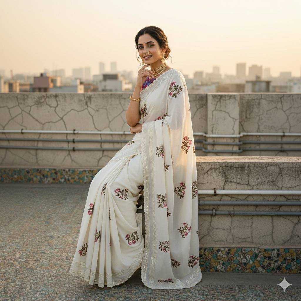 YNF Wholesale Fancy Party Wear Sarees KESH610 825 STAR | Surat Manufacturer