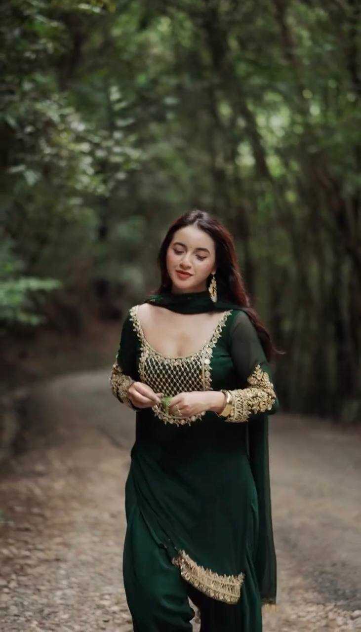 YNF Wholesale Faux Georgette Patiala Suits RIN162 5978 | Surat Manufacturer