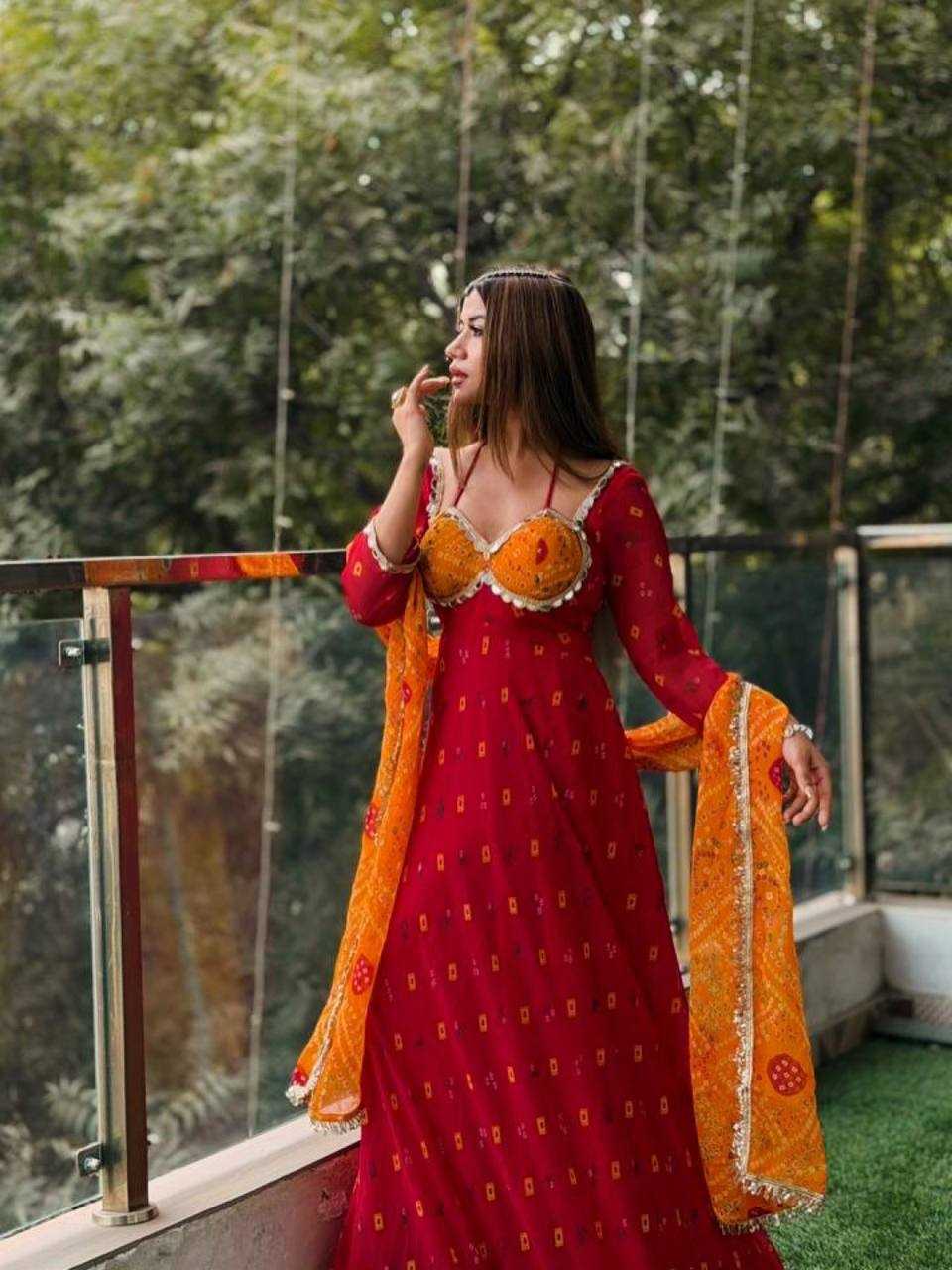 YNF Wholesale Faux Georgette Printed Suits RIN162 5984 | Surat Manufacturer