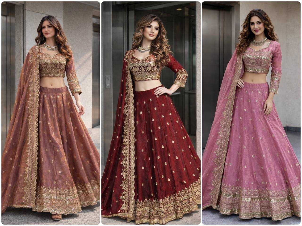 YNF Wholesale FENDY Silk Designer Lehenga KESH490 703 | Surat Manufacturer
