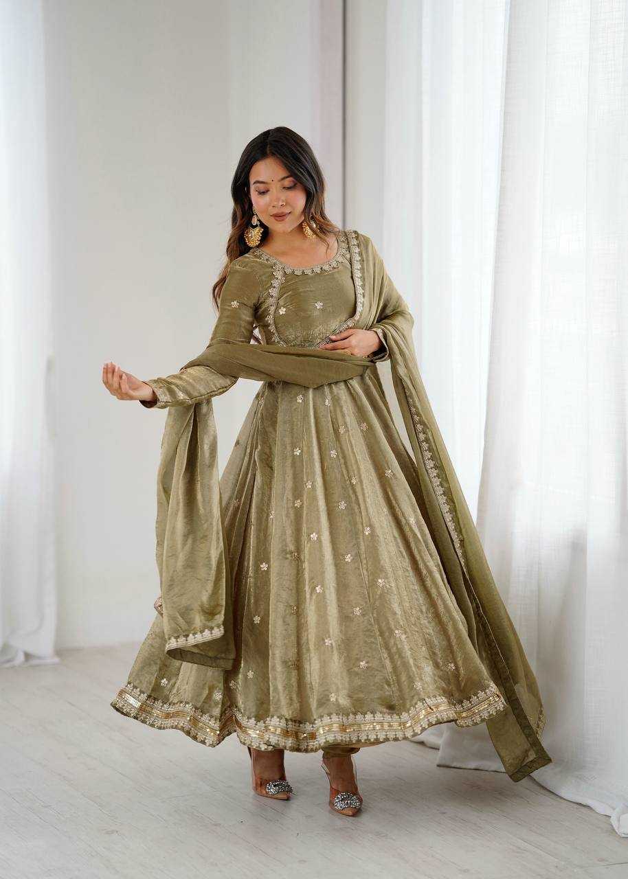 YNF Wholesale FENDY Silk Party Gowns RIN133 06 | Surat Manufacturer