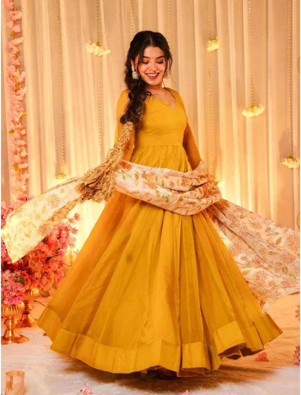 YNF Wholesale Georgette Georgette Gown KESH175 atish | Surat Manufacturer