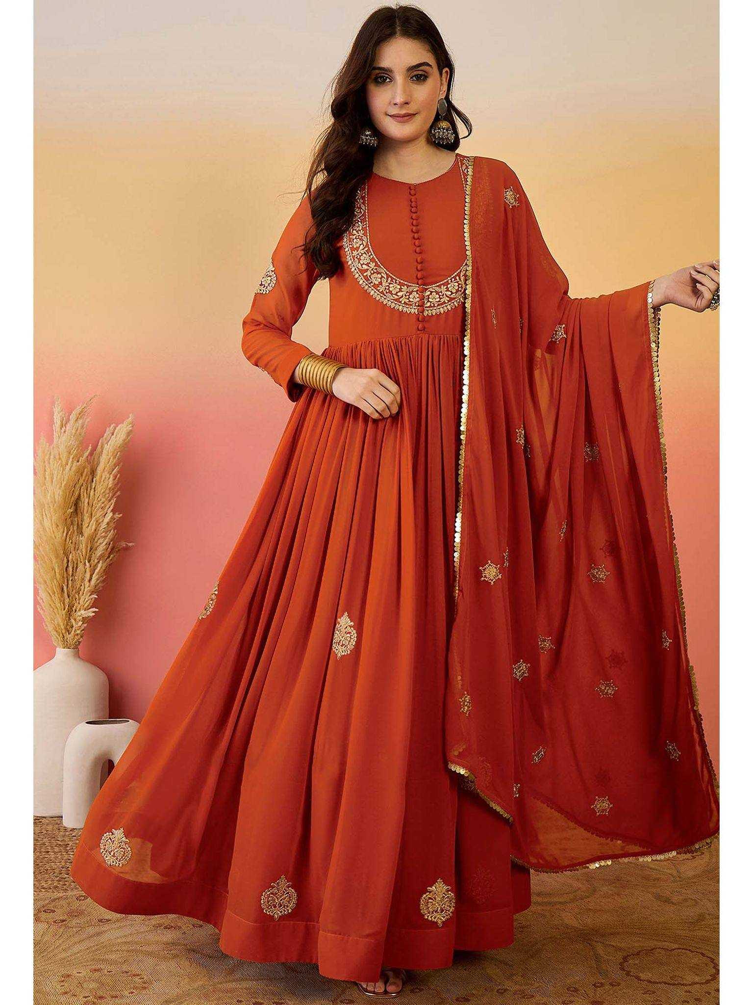 YNF Wholesale Georgette Party Gowns KESH499 5018 | Surat Manufacturer