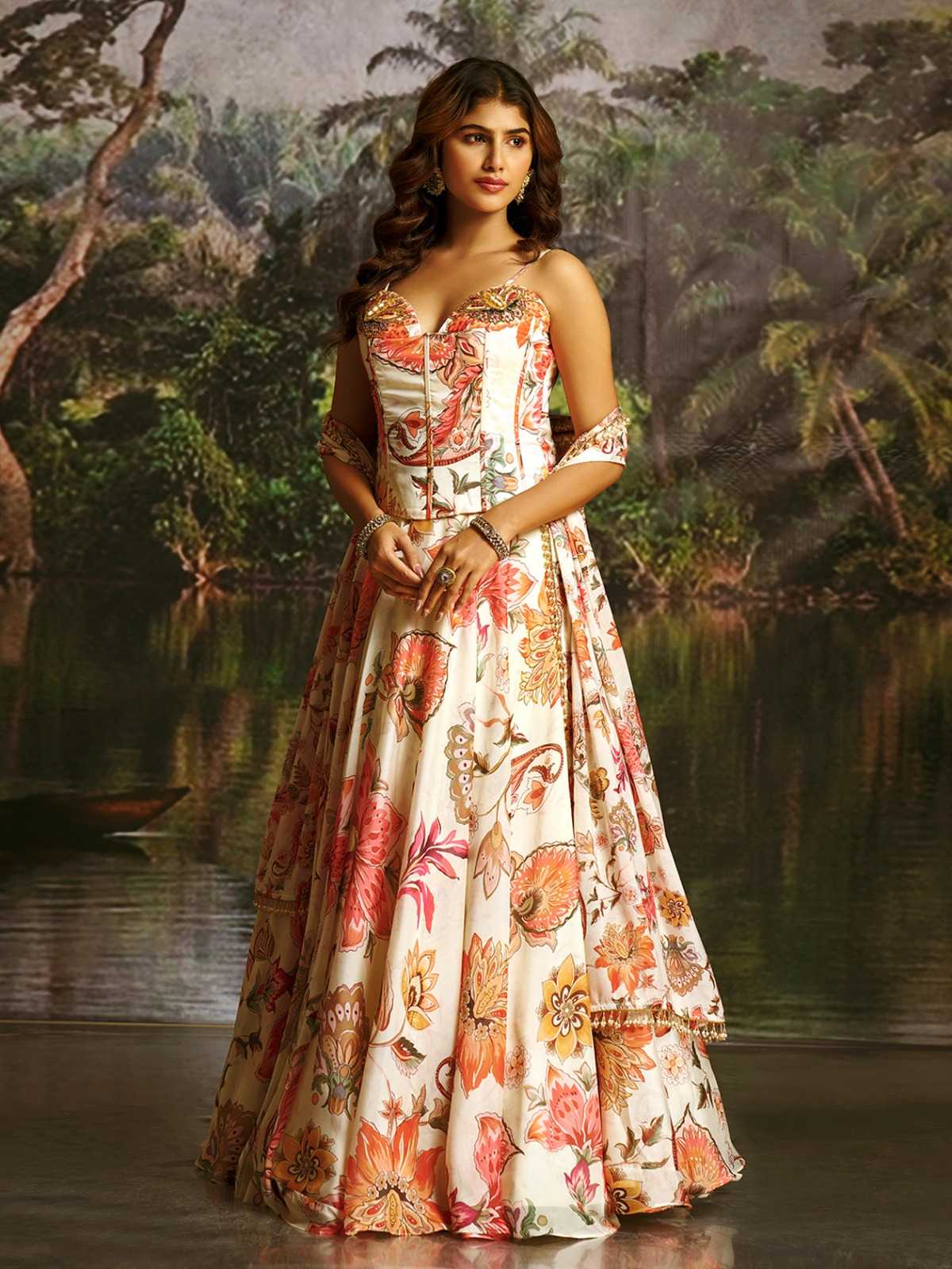 YNF Wholesale Georgette Designer Lehenga KESH530 209 | Surat Manufacturer