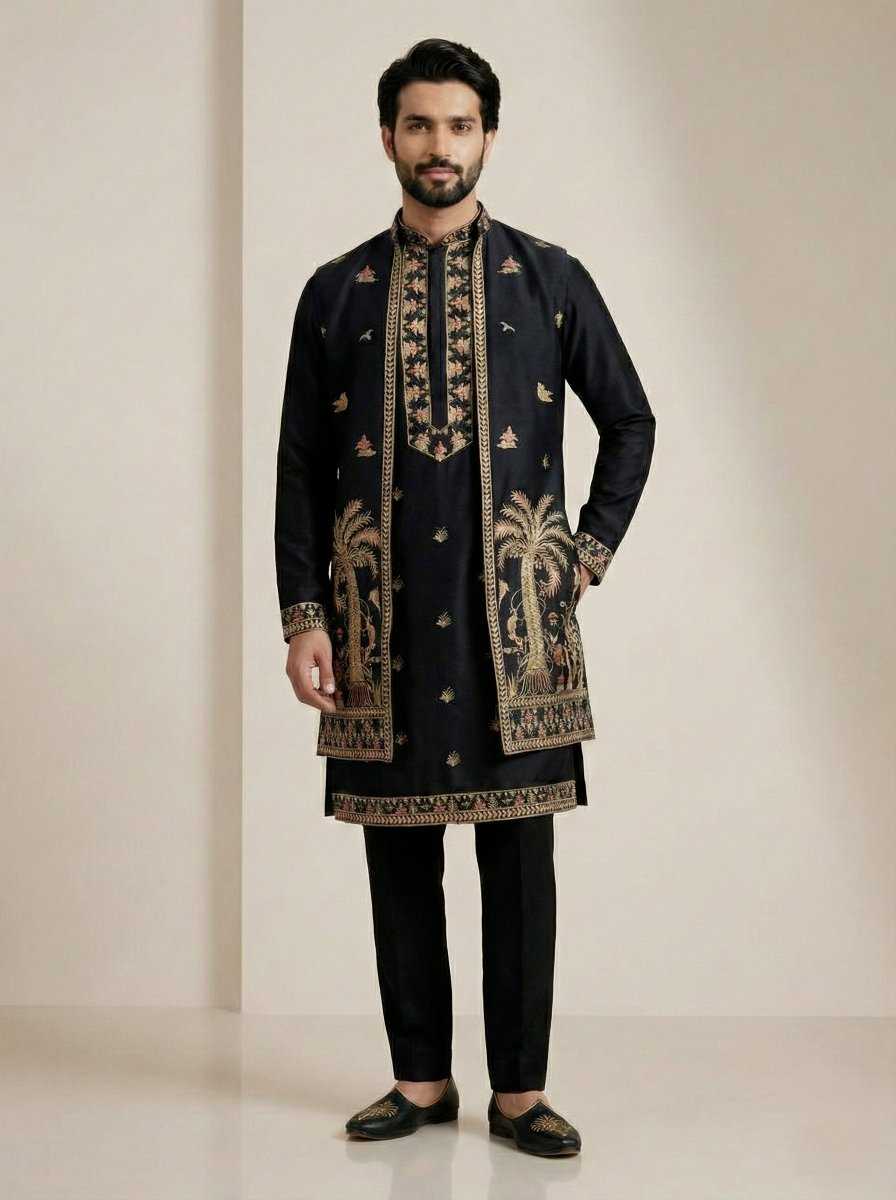 YNF Wholesale Japan Sartin Mens Kurtas RIN223 1786 | Surat Manufacturer