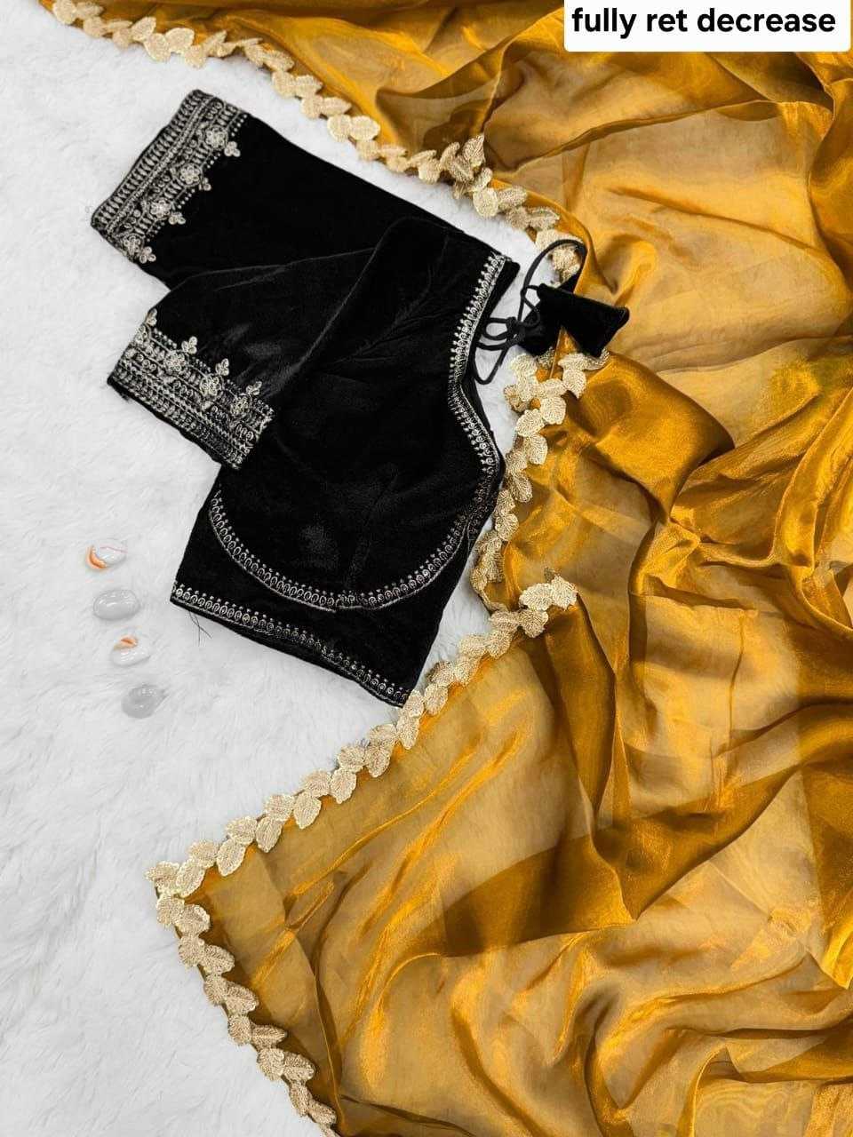 YNF Wholesale Jimmy Choo Jimmy Choo Sarees RIN216 kirti | Surat Manufacturer