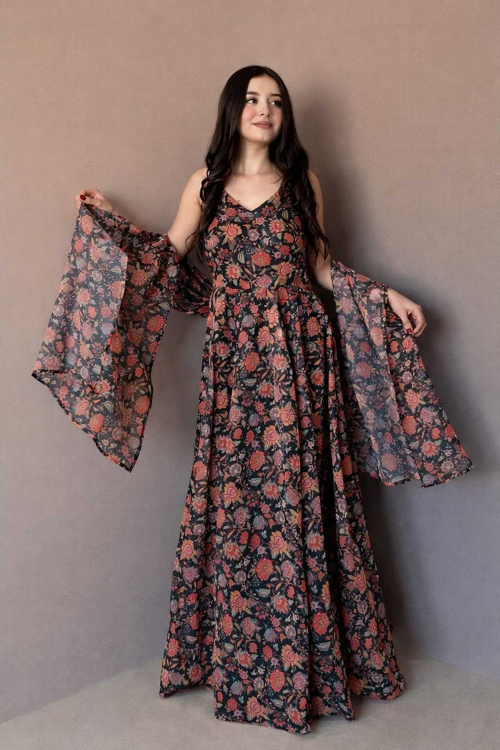 YNF Wholesale Organza Designer Gowns KESH522 110 | Surat Manufacturer