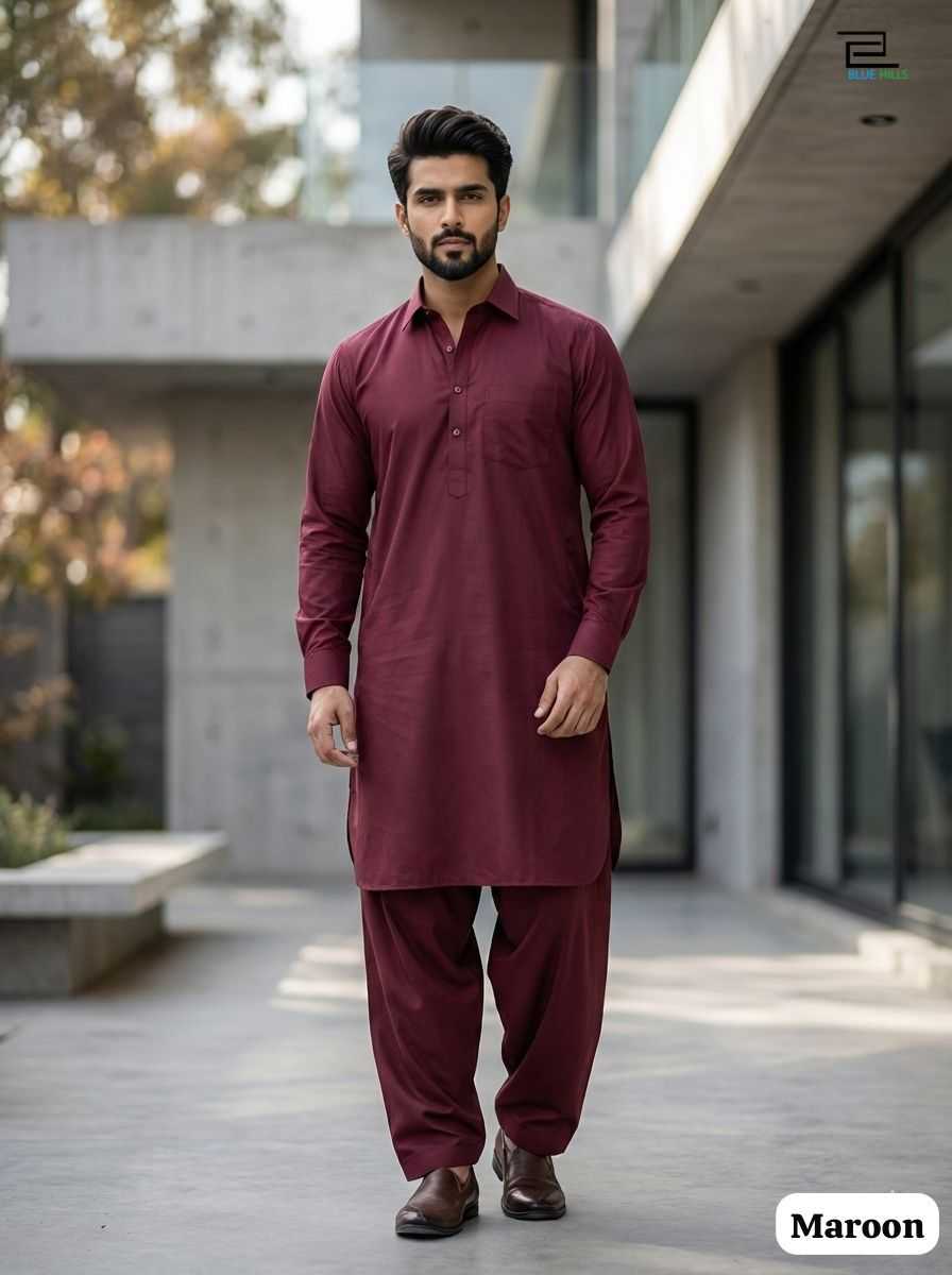 YNF Wholesale Paithani Silk Mens Kurtas KESH530 Pathani vol 1 | Surat Manufacturer