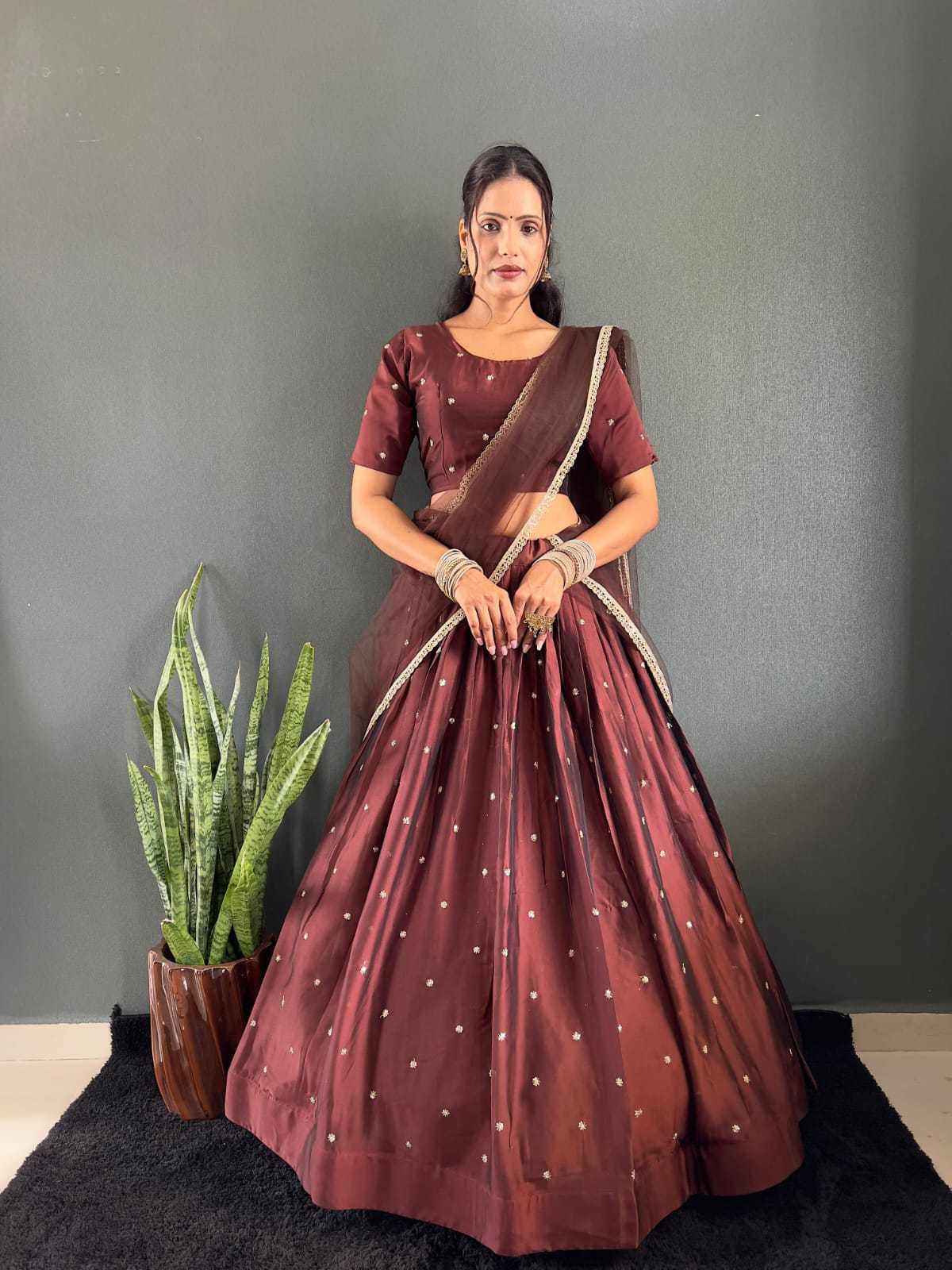 YNF Wholesale Poly Cotton Paithani Lehenga KESH723 Timeless | Surat Manufacturer