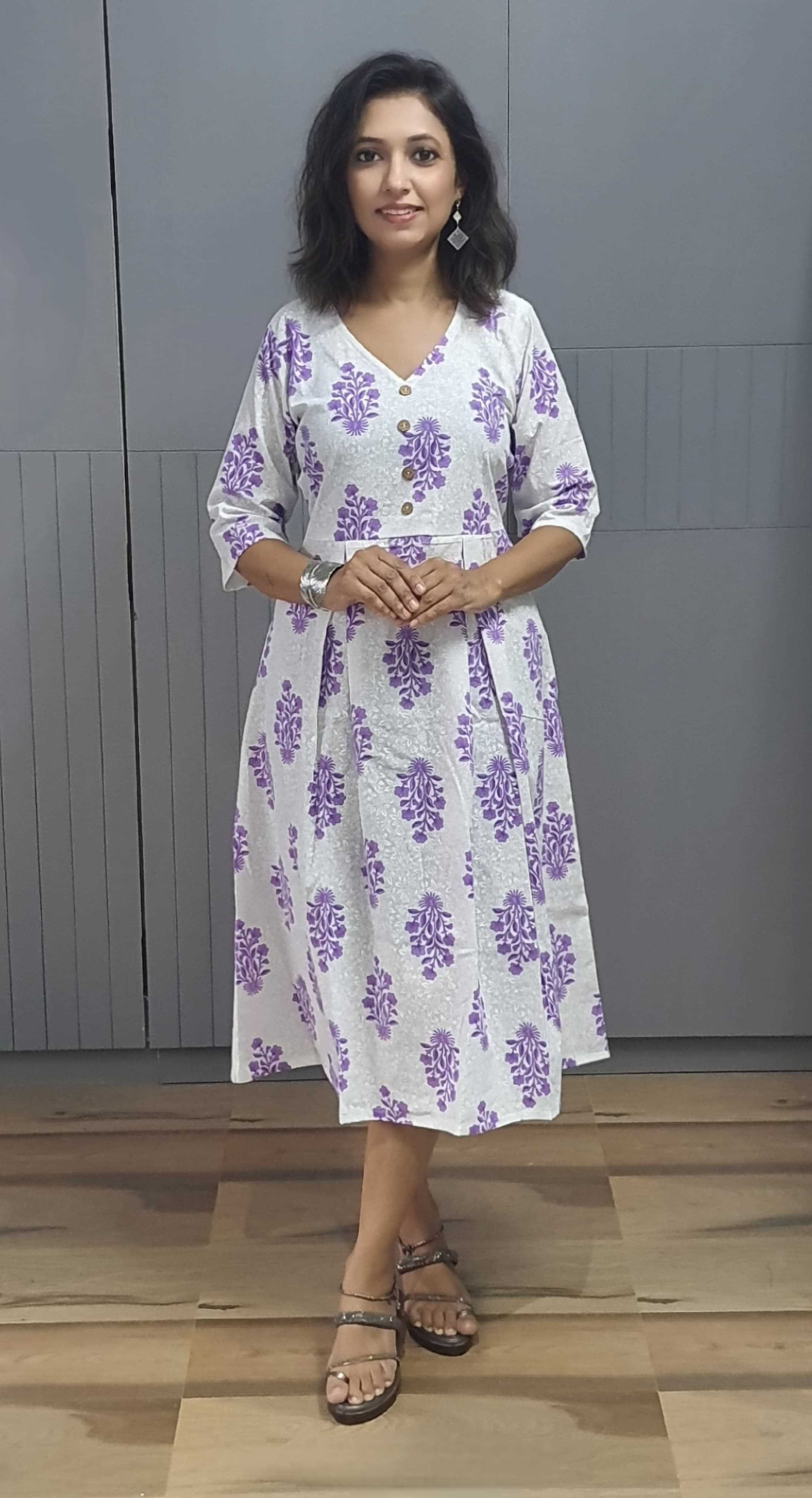 YNF Wholesale Pure Cotton Designer dresses KESH585 line | Surat Manufacturer