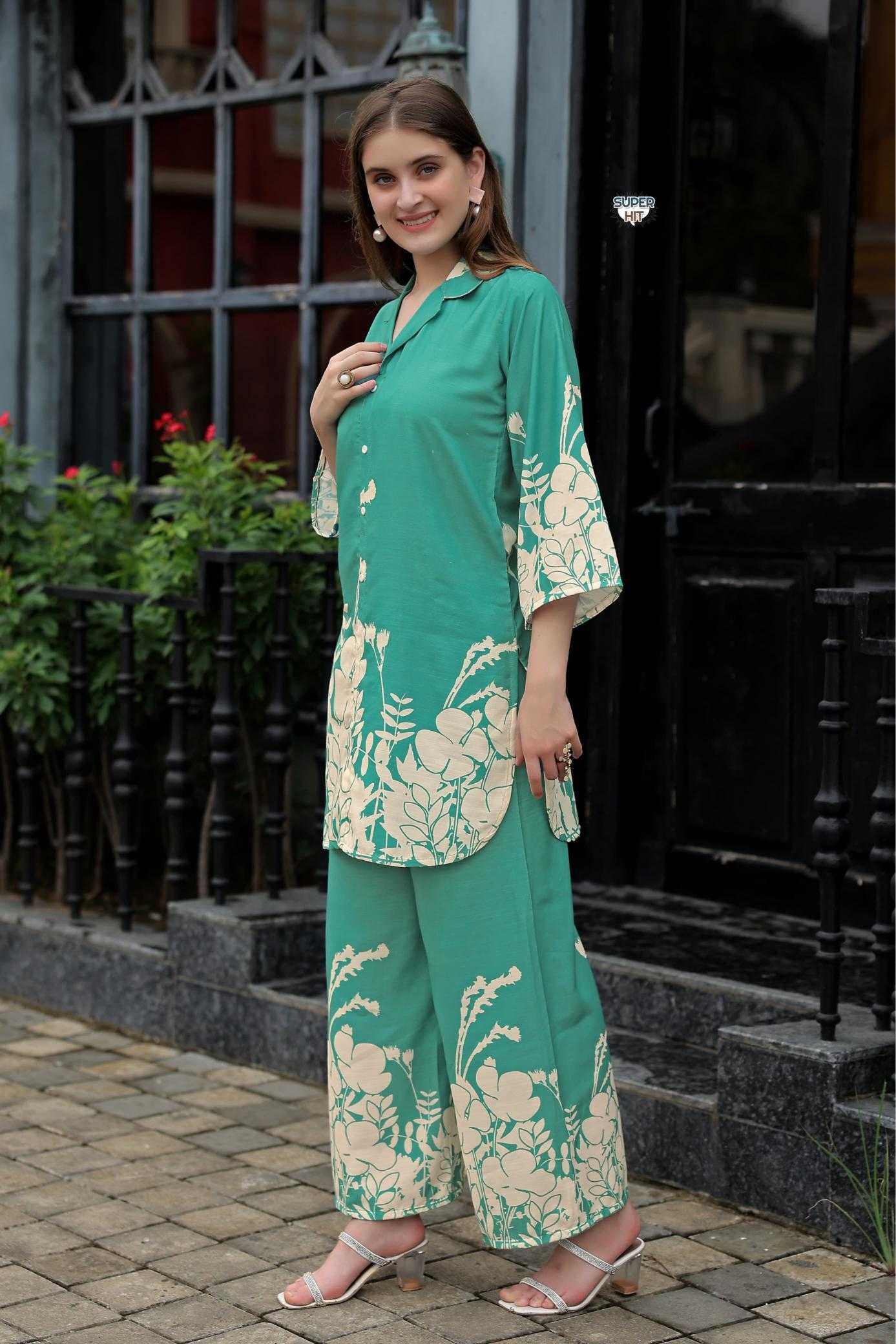 YNF Wholesale Slub Reyon Co-ord Set KESH536 JACQULINE | Surat Manufacturer