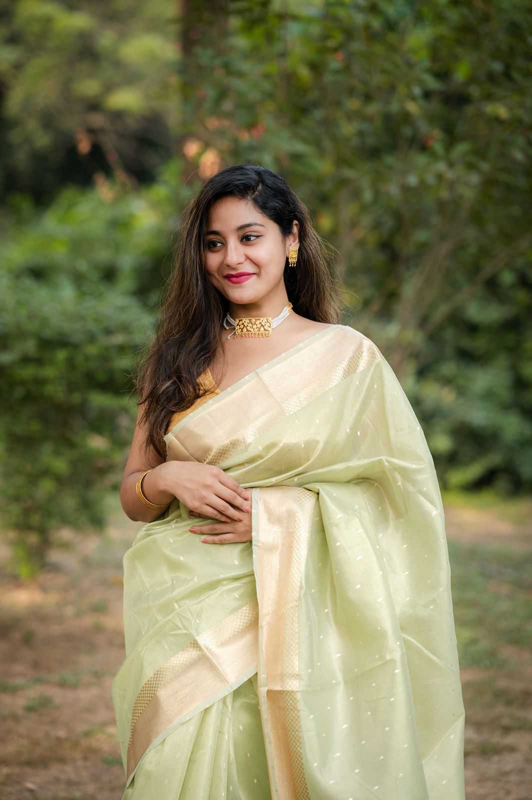 YNF Wholesale Tissue Silk Tissue Silk Saree KESH690 295 | Surat Manufacturer