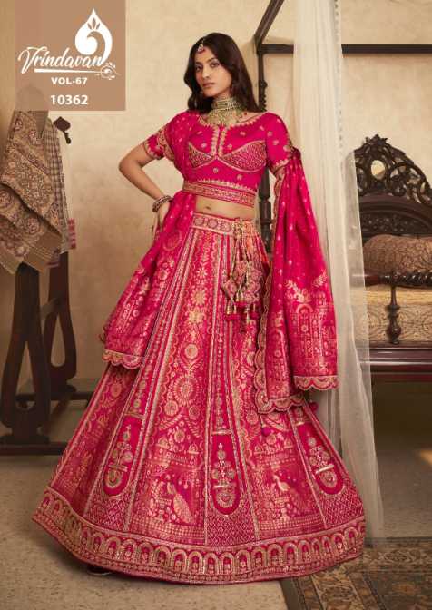 YNF Wholesale Zari Silk Silk Lehenga KESH530 ROYAL VRINDAVAN VOL-67 10359 | Surat Manufacturer