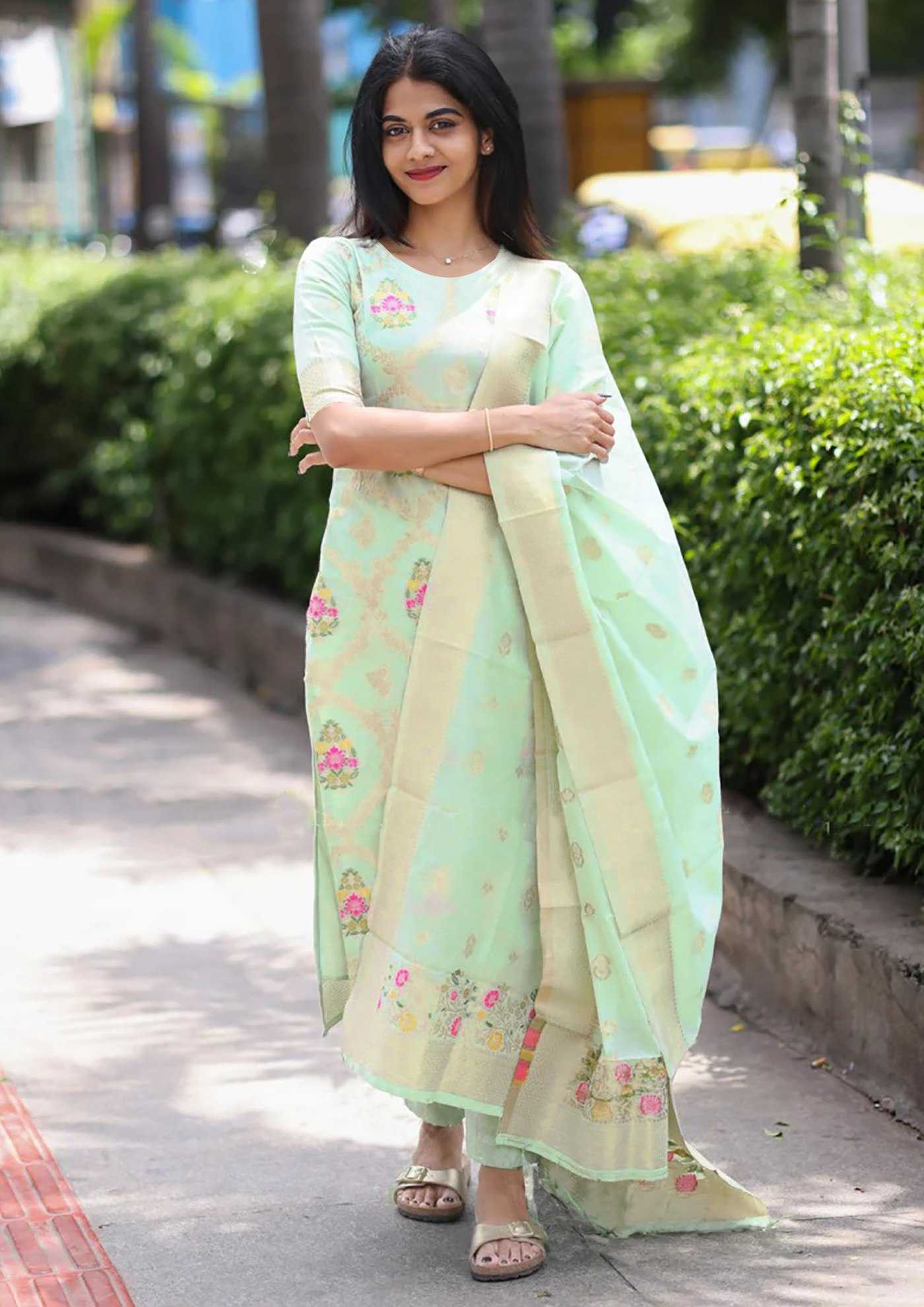 YNF Wholesale Art Silk Party wear suits KESH334 Monarch | Surat Manufacturer