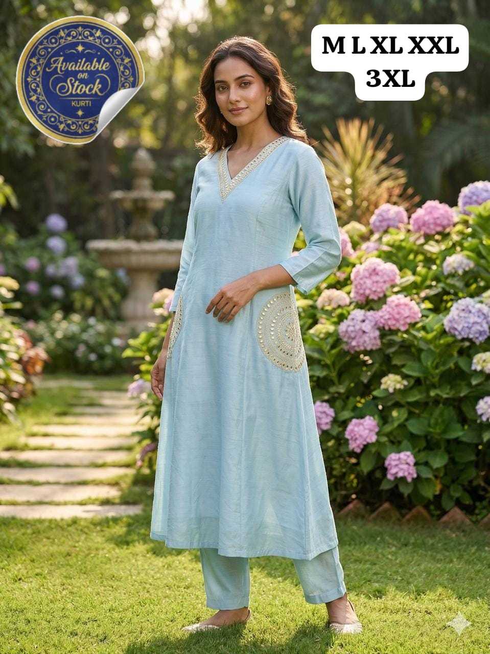 YNF Wholesale Chanderi Silk Co-ord Set KESH736 0254 | Surat Manufacturer